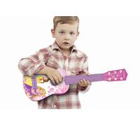 LEXIBOOK Disney Princesa Rapunzel Mi Primera Guitarra, 6 Cuerdas de Nylon, 53 cm, guía incluida, Rosa/púrpura, K200DPLXB
