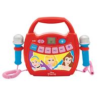 Lexibook- Disney Princess, Mi primer reproductor digital Bluetooth con 2 micrófonos, inalámbrico, función Grabar, efecto de cambio de voz, para niños a partir de 3 años, rosa, Color