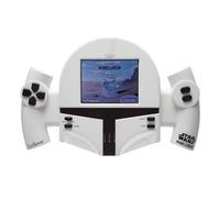 Lexibook, Disney Star Wars, consola de mano Cyber Arcade Motion®, 50 juegos, incluyendo 10 Star Wars, control de gestos, pantalla LCD a color de 2.8 pulgadas, sonido y brillo ajustables, gris