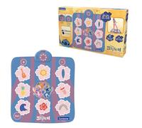 LEXIBOOK, Disney Stitch, Alfombra de Baile electrónica Stitch, Bluetooth y Luminosa con 6 Modos de Juego, Rosa, DM10DLXB