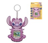 LEXIBOOK, Disney Stitch Angel Consola Best-E con Pantalla LCD | Cuida de Angel, aliméntala, lávala y juega con ella, disfruta de 3 minijuegos y fortalece vuestro vínculo, JLMB10D1LXB
