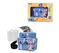 LEXIBOOK, Disney Stitch, Cámara StarCAM Print, DJ130DZ