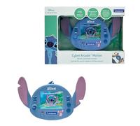 Lexibook - Disney Stitch - Ciberconsola portátil compacta, 50 Juegos, Pantalla LCD en Color, Funciona con Pilas, JL3180D