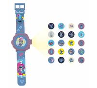 Lexibook Reloj de proyección digital Disney Stitch DMW050D – 20 imágenes, ajustable para niños