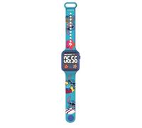 Lexibook Reloj digital Disney Stitch DMW060D – visualización 12/24 horas – Azul