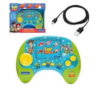 Lexibook, Disney Toy Story - Consola de Aprendizaje de Habla bilingüe alemán e inglés, 100 Actividades, Pantalla LCD de 2,8"/7 cm, batería Recargable, USB-C, Verde, JCG100TSi3LXB