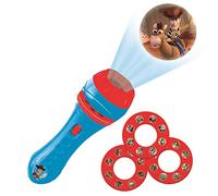 LEXIBOOK Disney, Toy Story-Linterna de bolsillo con proyector 3 discos y 24 imágenes LTC050TS, color