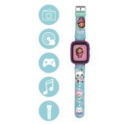 LEXIBOOK Digital Casa de muñecas de Gabby y reloj de pulsera fitness con reproductor multimedia y cámara
