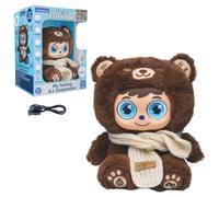 LEXIBOOK, ELO-YENO, Talking A.I. Peluche interactivo, marrón, ELO1EN