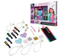 LEXIBOOK, Estudio de Extensiones de Cabello de Colores - edición Deluxe, Rosa Azul Naranja Verde Amarillo Violeta, CRSS11LXB