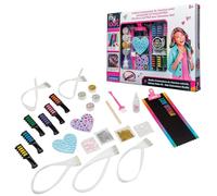 LEXIBOOK, Estudio Deluxe de Extensiones de Cabello, CRSS11 | Estudio de extensiones de cabello de colores - edición Deluxe, rosa, azul, naranja, verde, amarillo, morado