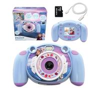 Lexibook, Frozen, Cámara Digital Infantil, DJ080FZLXB | Foto, vídeo, selfie, juegos, tarjeta SD incluida, pantalla color, para niñas