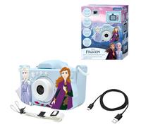 Lexibook, Frozen, Cámara Infantil 4 en 1 con Funda, DJ078FZLXB