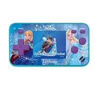 Lexibook, Frozen, Cyber Arcade Pocket, Consola de Juegos portátil, 150 Juegos, Pantalla LCD de 1,8", Funciona con Pilas, Morado/Azul, JL1895FZ