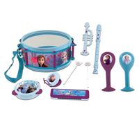 Lexibook, Frozen Elsa Anna, Set de 7 instrumentos musicales (Tambor, Maracas, Ca