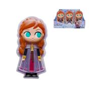 LEXIBOOK, Frozen, Juguete Contenedor de Slime de Anna, Morado, SLIM01FZ1 | Contenedor Anna con slime elástico, estuche reutilizable y diseño compacto para juego sensorial y diversión portátil