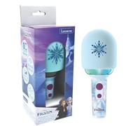 Lexibook, Frozen, Micrófono inalámbrico con Altavoz, 4 modificadores de Voz, Efectos de luz Multicolor, Batería Recargable (MIC280FZ)