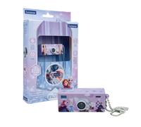 LEXIBOOK, Frozen, Mini cámara Digital, Recargable, DJKC78FZLXB | Llavero de mini cámara digital con modos de foto y video, almacena 500 fotos, se recarga por USB-C, morado