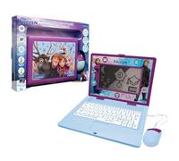 Lexibook, Frozen, Ordenador Bilingüe y Educativo ESPAÑOL/INGLÉS, Juguete para Niños, 170 Actividades para Aprender, Jugar Juegos y Música, Pantalla Grande, Púrpura/Azul, JC599FZi2LXB
