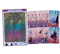 Lexibook Lexibook-CRT10FZ Bloque, Frozen, Pizarra Mágica, Juguete Artístico y Creativo Niñas, Formato A4 con Dibujos Multicolores, Violeta/Azul, Color Super Espeso, (CRT10FZ)