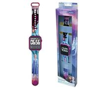 LEXIBOOK, Frozen, Reloj con Pantalla Digital, 12 o 24 Horas, Azul/Violeta, DMW060FZ