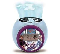 LEXIBOOK Reloj despertador con proyección de la Reina del Hielo