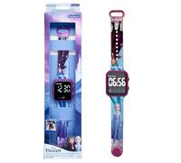 LEXIBOOK, Frozen, Reloj con Pantalla Digital, 12 o 24 Horas, Azul/Violeta, DMW060FZLXB