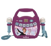 Lexibook, Frozen, Reproductor de Karaoke Digital portátil para niños, Micrófonos