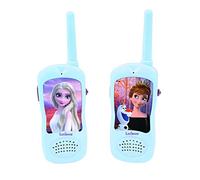Lexibook Frozen Walkie-talkies, Pinza para Colgar del cinturón, batería, Multicolor