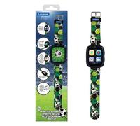 LEXIBOOK, Fútbol, Reloj Inteligente, DMW070FOLXB | Cámara, pantalla táctil, podómetro, juegos, fotos y vídeos
