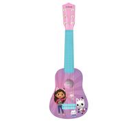 Lexibook Gabby and the Magic House My First Children's Guitar 6 Strings Nylon Strings 53 cm Guide incluye Pink K200GDH