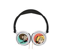 Lexibook, Harry Potter, Auriculares Estéreo, HP015HP | Volumen seguro, plegables, ajustables, blanco/dorado