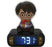 Lexibook Harry Potter Reloj Despertador Digital con Luz de Noche 3D y Efectos Sonoros