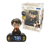 LEXIBOOK - Despertador Harry Potter con Pantalla LCD Digital y luz de Noche integrada, Color Negro - RL800HPLXB