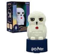 LEXIBOOK, Hedwig, Altavoz Bluetooth con luz Nocturna, Blanco, NS02HP1LXB | Altavoz Hedwig con Bluetooth, luz nocturna LED multicolor, brillo suave y batería recargable integrada.