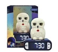 LEXIBOOK, Hedwig Reloj Despertador Luz Nocturna, RL800HP1 | Sonidos y melodías, pantalla LCD retroiluminada, luminoso, snooze