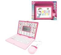 Lexibook Portátil educativo Hello Kitty JC598HKi2, bilingüe Inglés/Español, 164 actividades