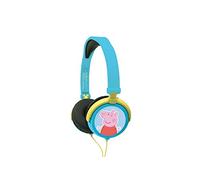 LEXIBOOK HP015PP Peppa Pig-Cascos audio, auriculares estéreo, diadema ajustable y plegable, 20.4 x 16.8 x 7.3 cm