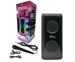 LEXIBOOK, iParty Altavoz Bluetooth, K8330 | Sonido potente, efectos de luz multicolor, batería recargable