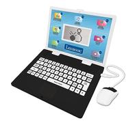 Lexibook JC498i1 - Laptop educativa bilingüe inglés/francés, 124 Actividades lingüísticas, Escritura, matemáticas, lógica, música y Juegos, niños y niñas, M