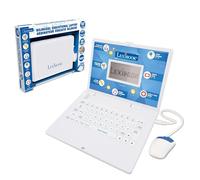 Lexibook JC598i1LXB - Ordenador Educativo bilingüe francés e inglés - Juguete para niños con 124 Actividades para Aprender Idiomas, matemáticas, lógica, divertirse y Tocar el Piano