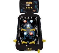 LEXIBOOK JG610BAT - Pinball electrónico de Batman, divertidos sonidos y efectos de luz, 5 obstáculos