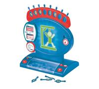 LEXIBOOK Juego de ahorcado electrónico, Juego de Mesa Infantil y Familiar, ortografía y Vocabulario, Efectos Luminosos y sonoros, 2 Jugadores, Azul/Rojo, JG800LXB