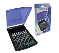 Lexibook ajedrez electrónico de Viaje, 32 Piezas, 64 Niveles de dificultad, 1 a 2 Jugadores, Estrategia, Juego de Mesa Familiar (LCG500)