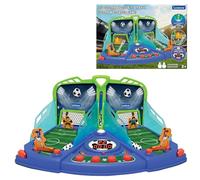 LEXIBOOK, Juego de fútbol electrónico con Efectos Luminosos y sonoros para 2 Jugadores, Azul/Verde, JG945