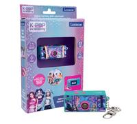 LEXIBOOK, K-Pop, Mini cámara Digital, Recargable, DJKC78KPLXB | Llavero de mini cámara digital con modos de foto y video, almacena 500 fotos, se recarga por USB-C, Azul y Morado