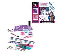 LEXIBOOK, Kit de Belleza 3 en 1, Azul Rosa Púrpura, CRSS18