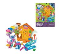 LEXIBOOK, Kit para fabricar Figuras de Stitch con Masa moldeable Suave y maleable, CRDOUGH50D