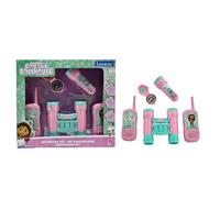 Lexibook Lexibook-RPTW12GDH, Set de Aventurero La Casa de Muñecas de Gabby para Niños, Walkie-Talkies 120m, Binoculares, Brújula, Linterna (RPTW12GDH)