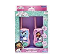 Lexibook, Casa de Muñecas de Gabby, Walkie-Talkies 200m, Juego de comunicación para niños, Clip para cinturón, Funciona con Pilas (TW12GDH)